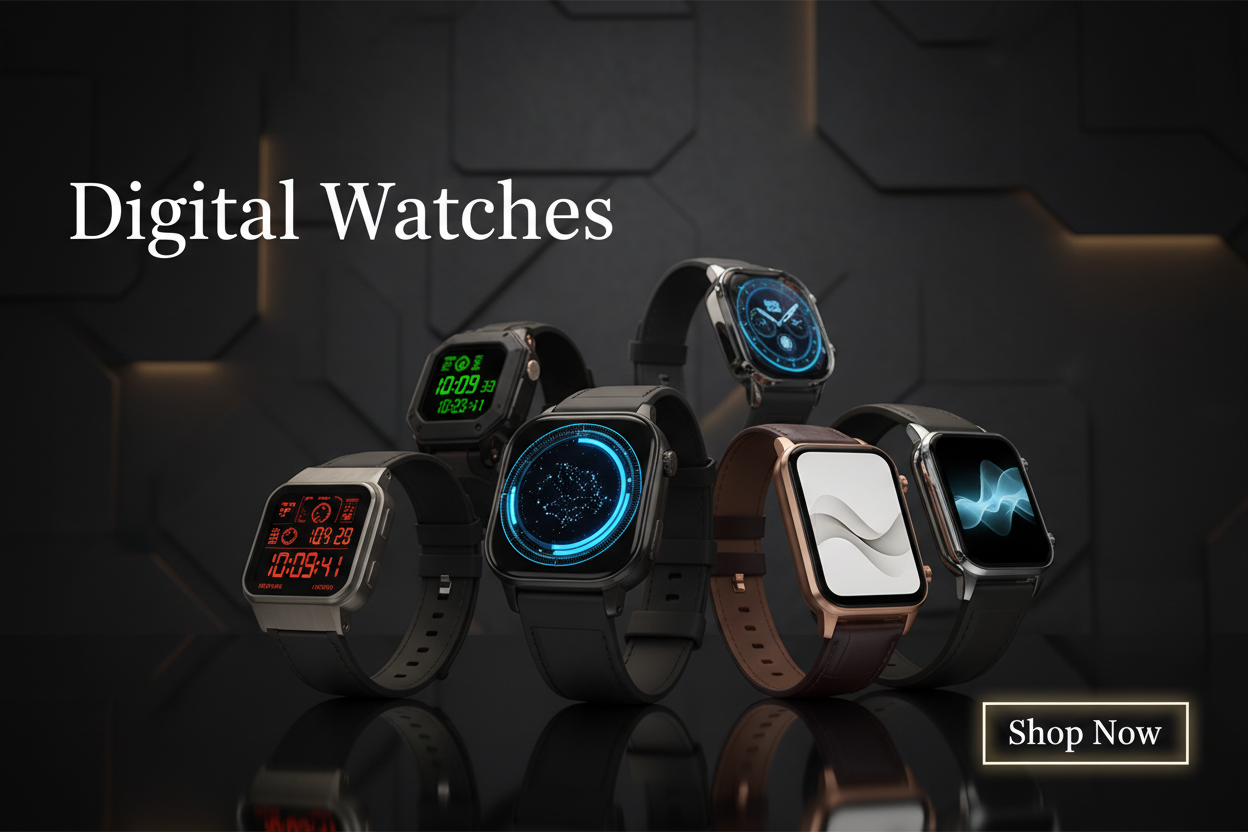 Digital Watches Banner