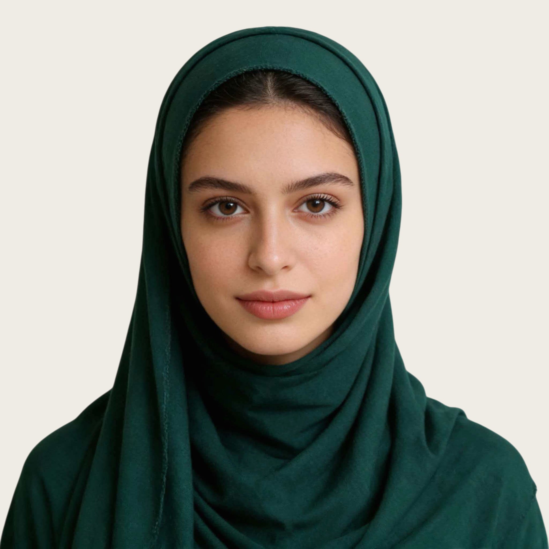 Mercerized Cotton Trendy Versatile Scarf Solid-color Long Scarf