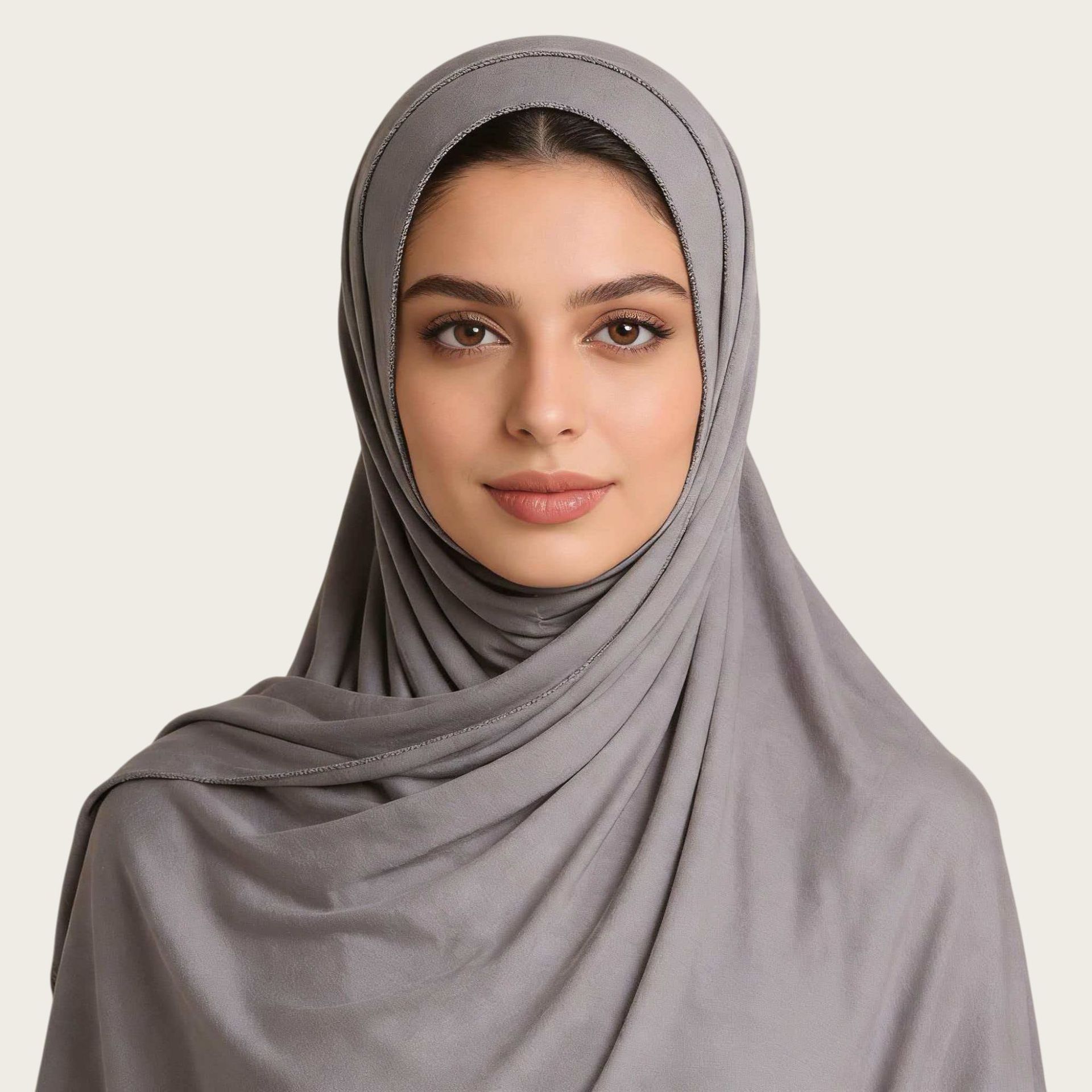 Mercerized Cotton Trendy Versatile Scarf Solid-color Long Scarf