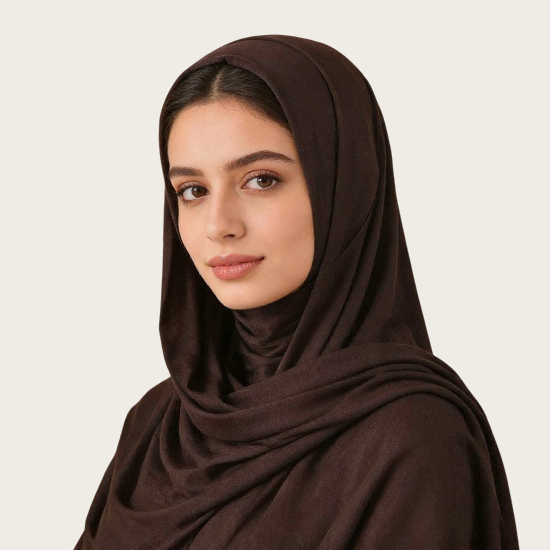 Mercerized Cotton Trendy Versatile Scarf Solid-color Long Scarf