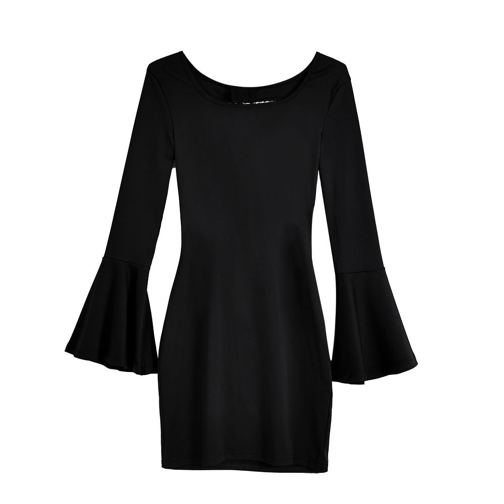 Women's Design Tassel Rhinestone Hollow Out Party Dress