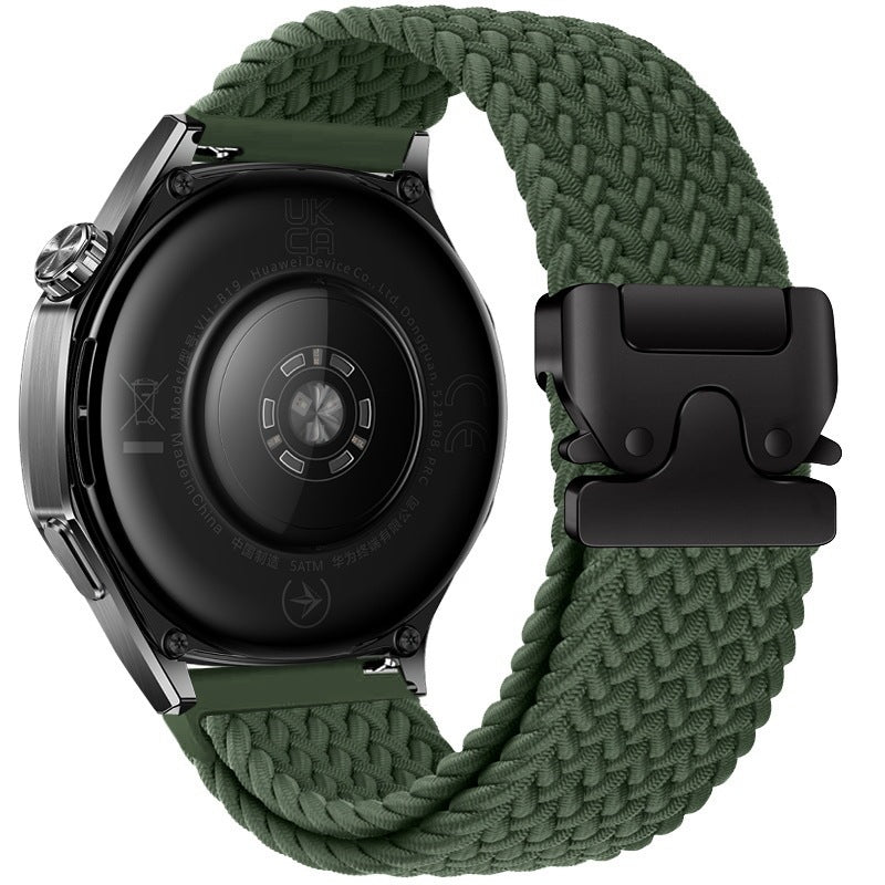 Watch Strap Woven Nylon Loopback Strap