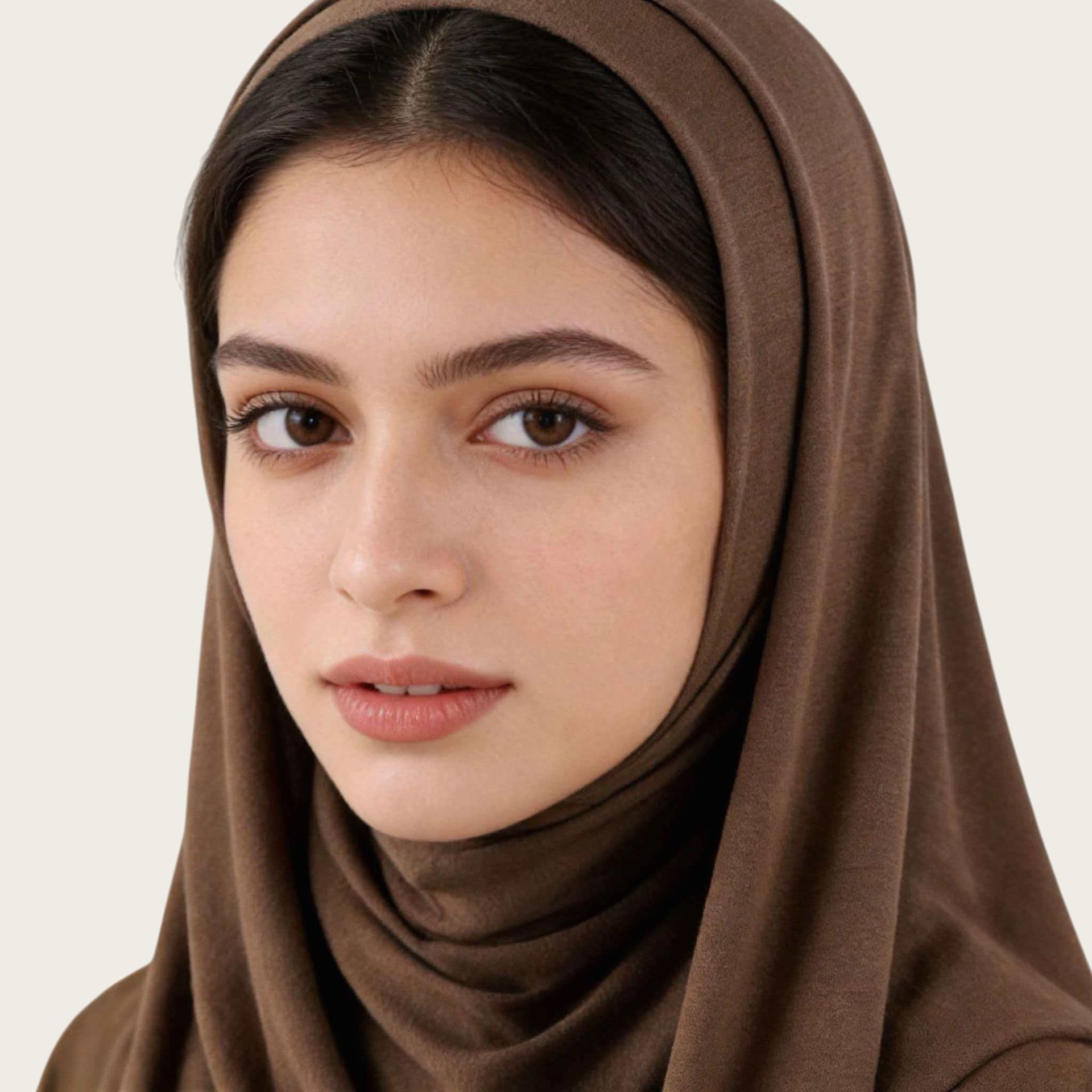 Mercerized Cotton Trendy Versatile Scarf Solid-color Long Scarf