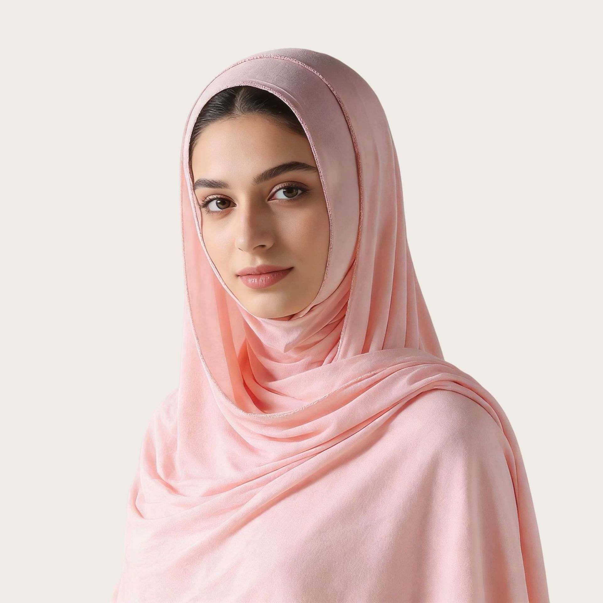 Mercerized Cotton Trendy Versatile Scarf Solid-color Long Scarf