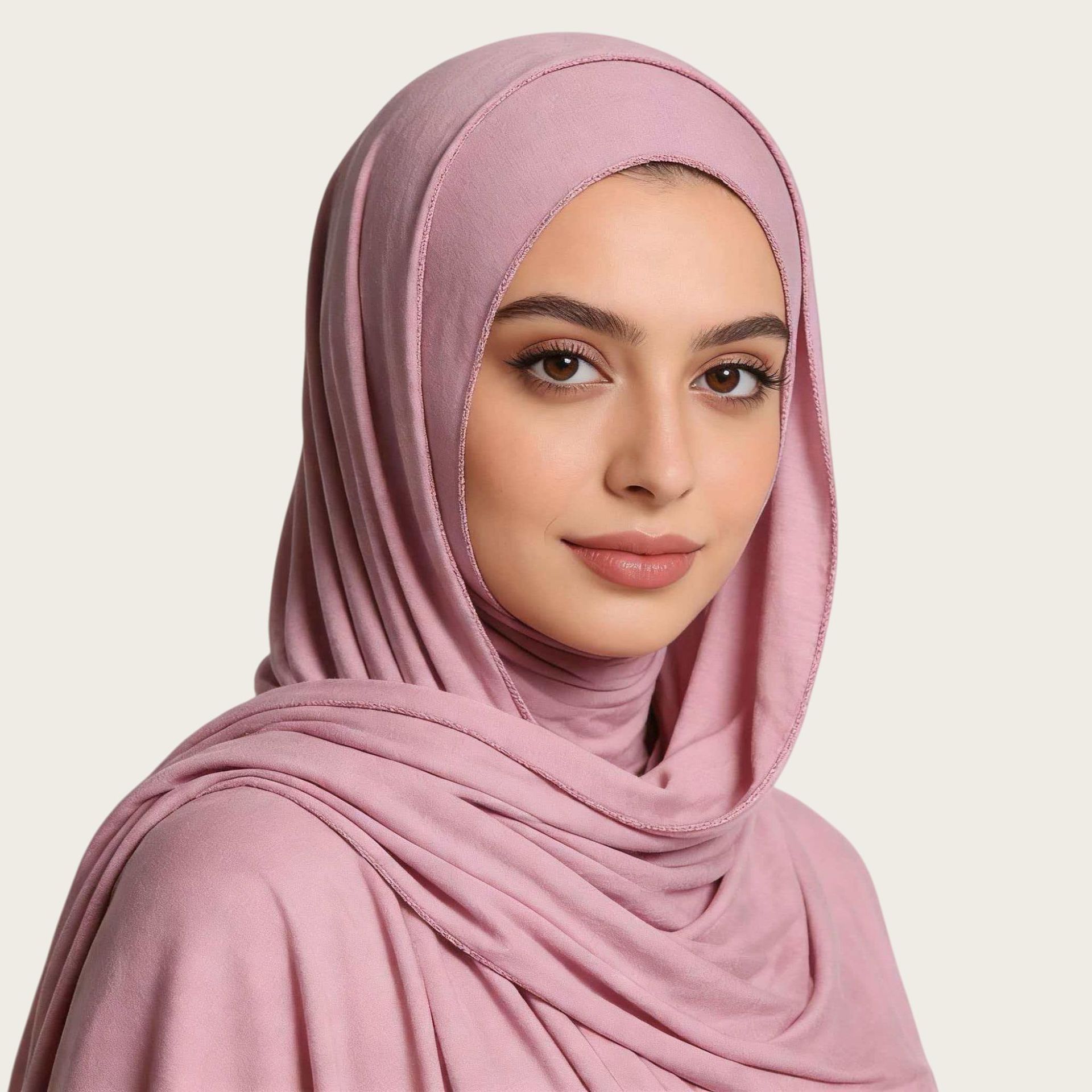 Mercerized Cotton Trendy Versatile Scarf Solid-color Long Scarf